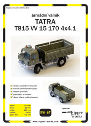 Laserové doplňky  - RW-67 Tatra T815 VV 15 170 4x4.1 - armádní valník
